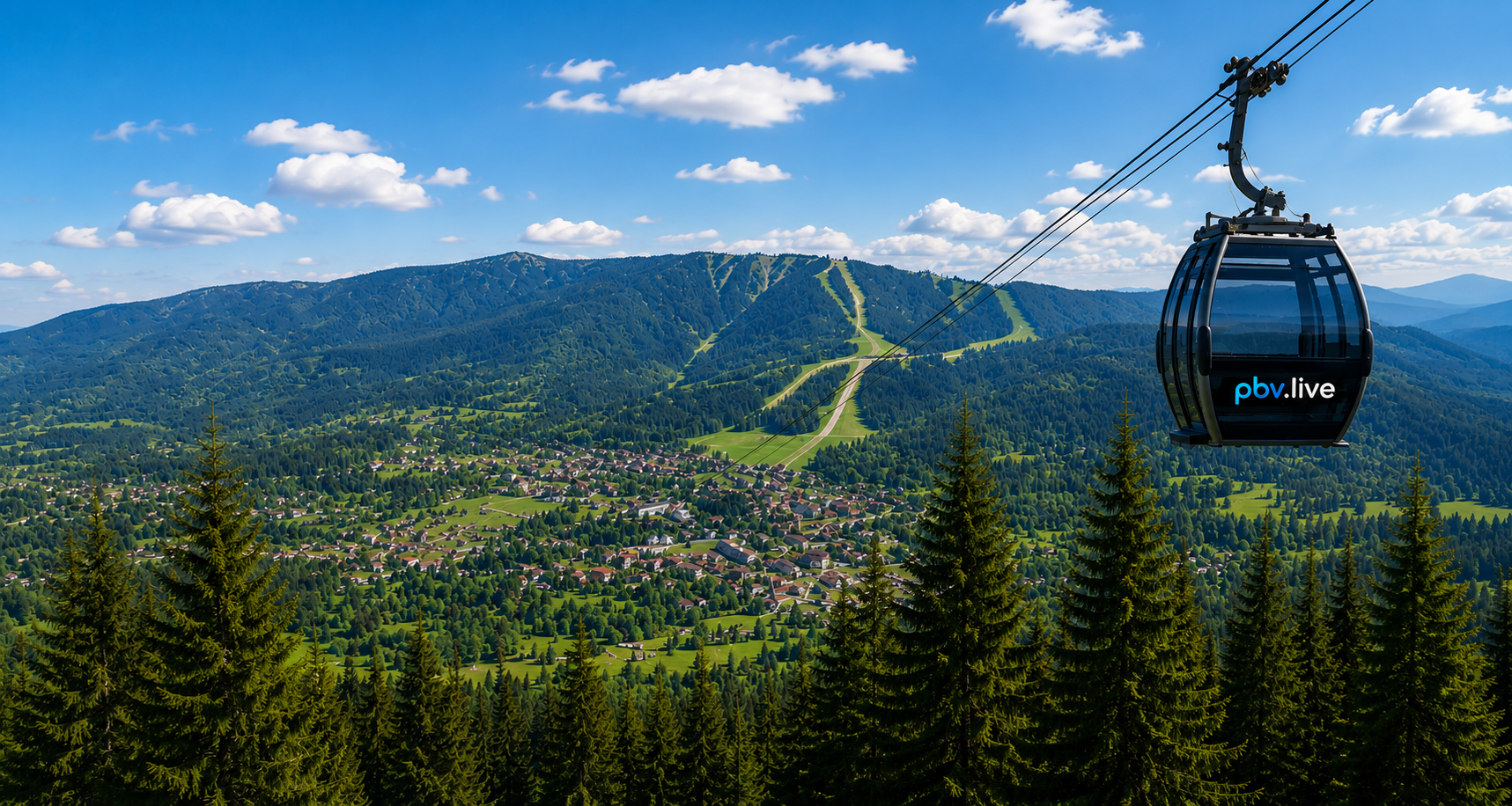 Poiana Brașov — vedere panoramică